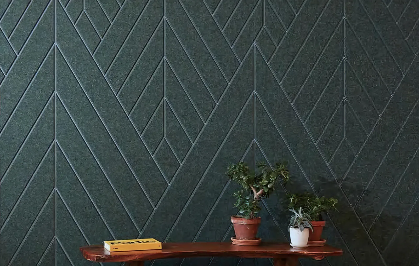 Supplier-provided visualization for Carved & Grooved PET Acoustic Wall Panels