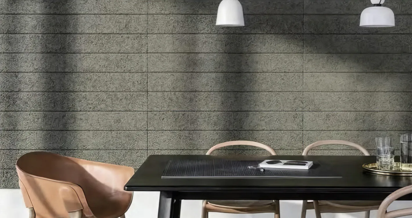 Supplier-provided visualization for Carved & Grooved PET Acoustic Wall Panels
