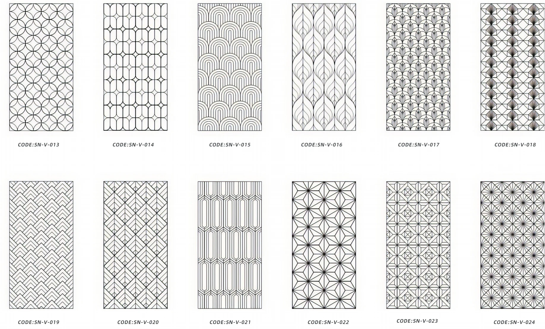Supplier source reference for Carved & Grooved PET Acoustic Wall Panels