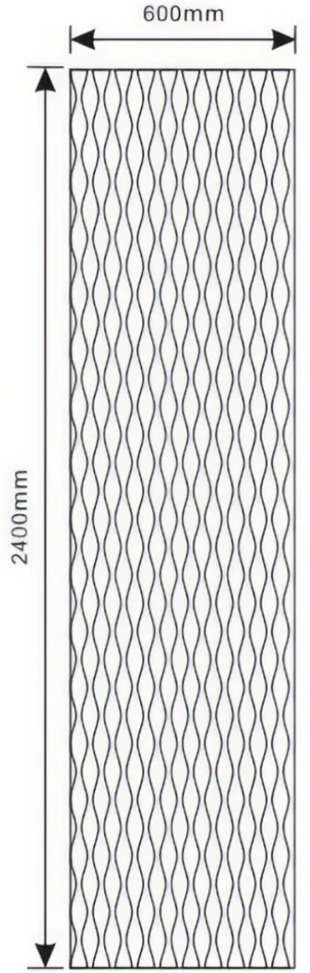 Supplier long-panel dimension reference
