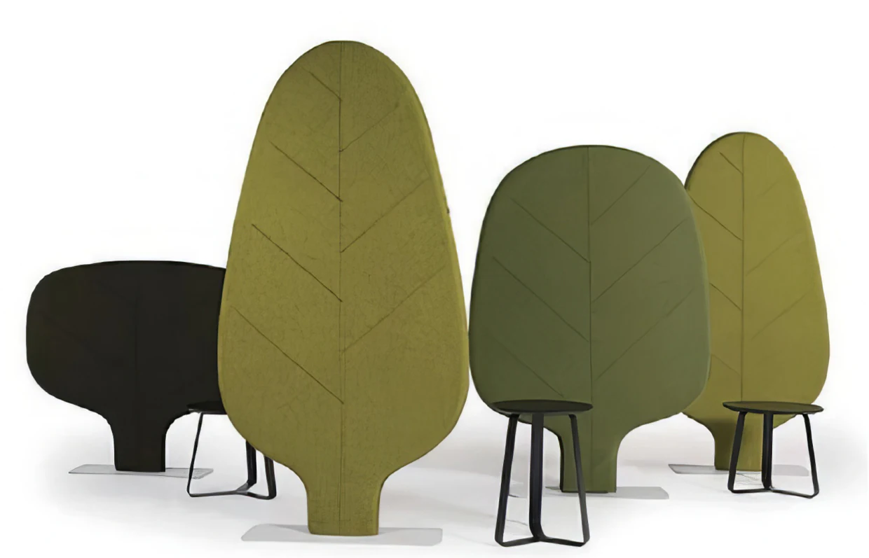 Supplier-provided visualization for Freestanding PET Space Dividers