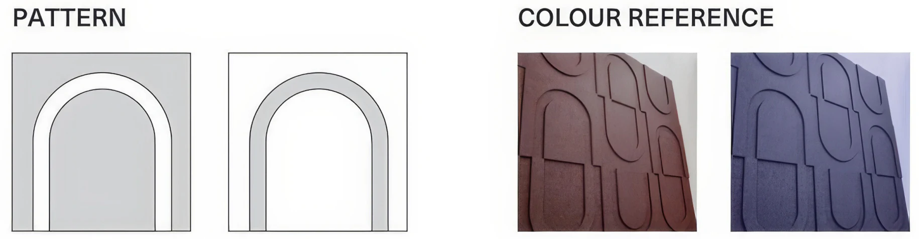 Supplier source reference for Layered PET Acoustic Wall Panels