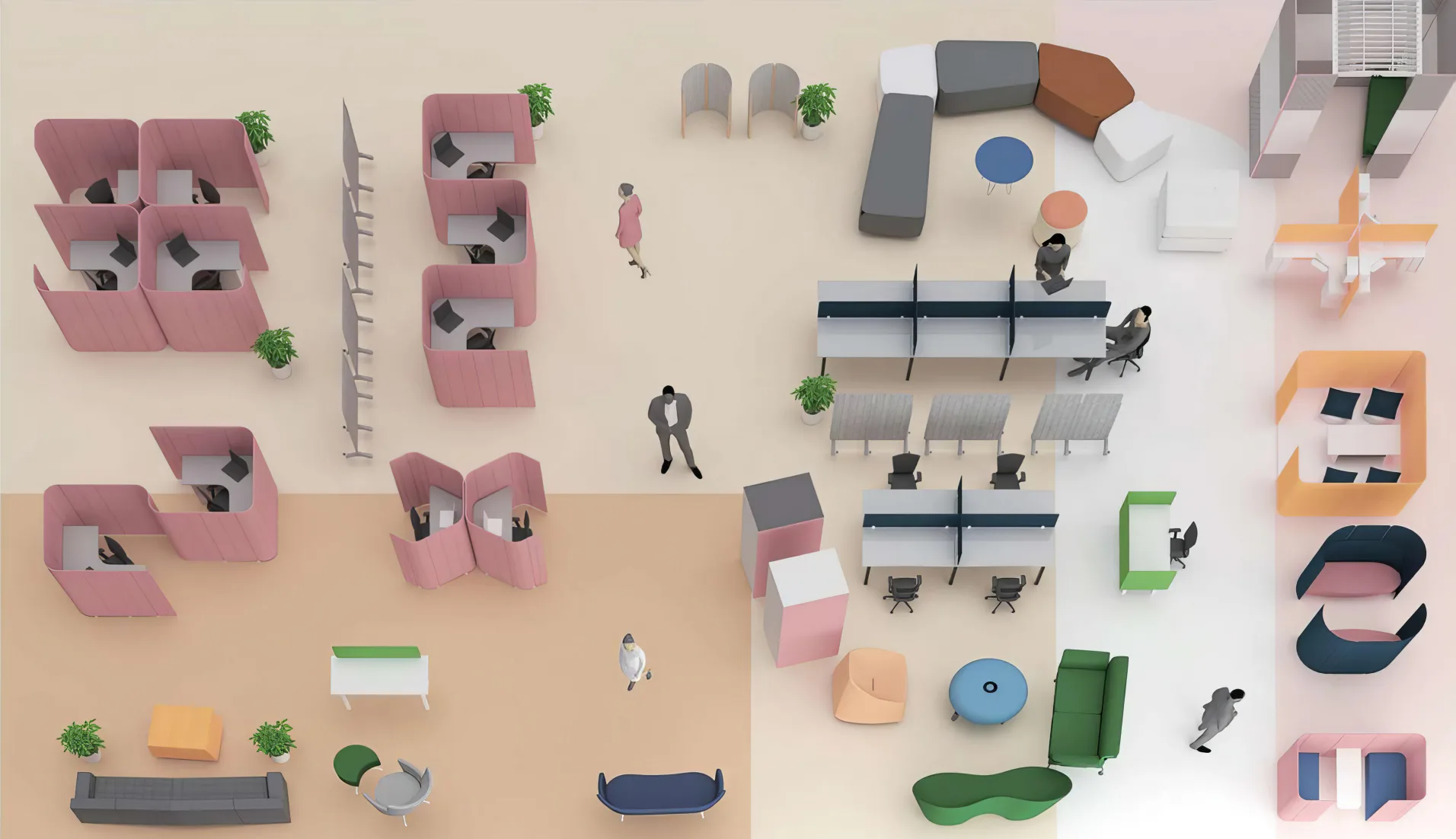Supplier-provided visualization for Modular PET Privacy Partitions