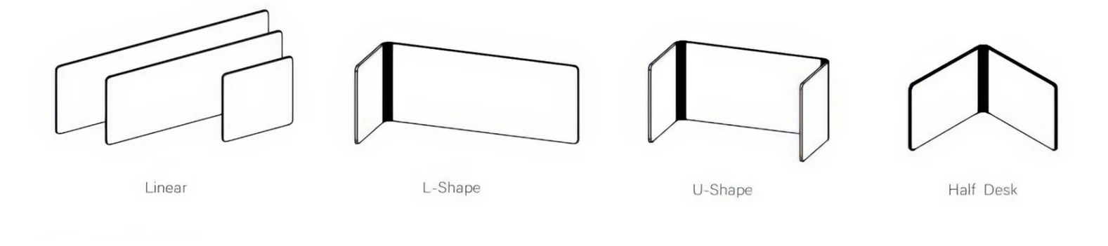 Supplier source reference for PET Desk Privacy Screens