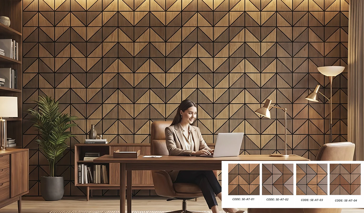 Supplier source reference showing geometric carved pattern series C